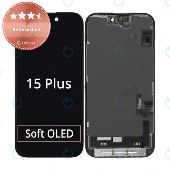 Apple iPhone 15 Plus - LCD zaslon + zaslon osjetljiv na dodir + okvir Refurbished