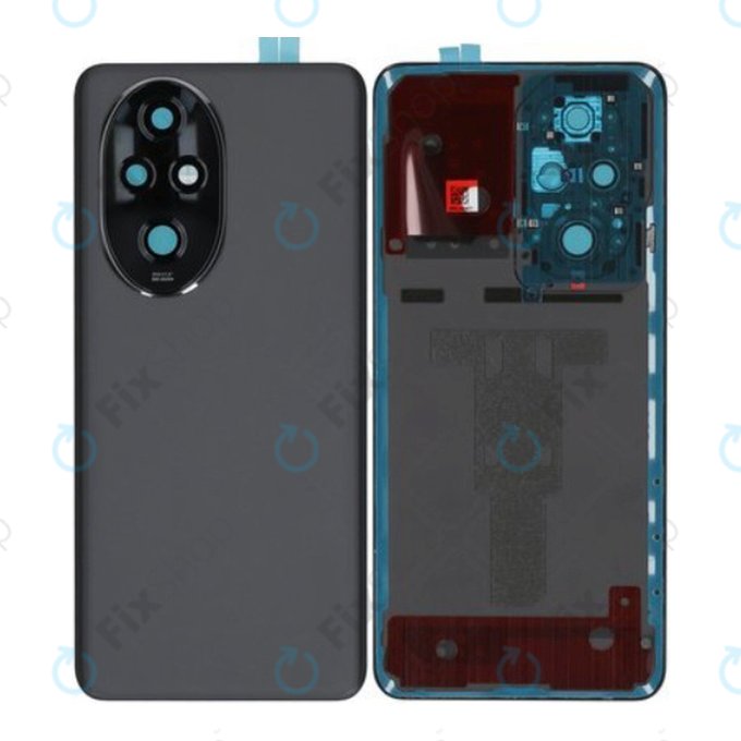 Honor 200 Pro - Poklopac baterije komplet (Black)