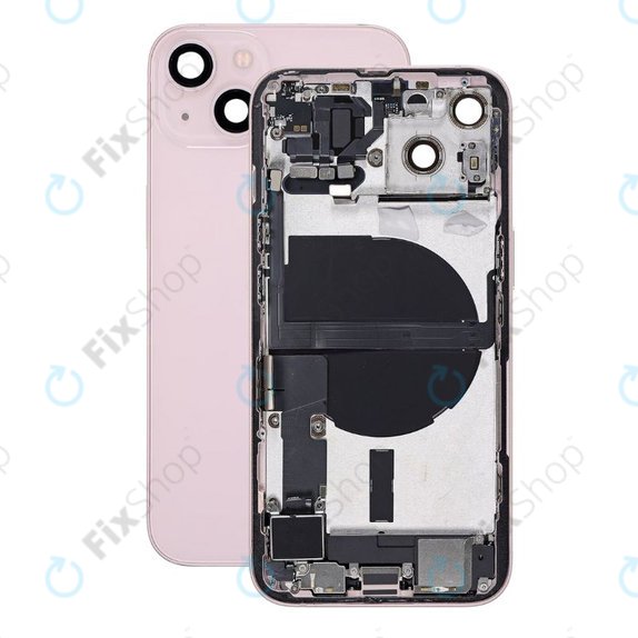 Apple iPhone 13 - Stražnje Maska s malim dijelovima (ružičasto)