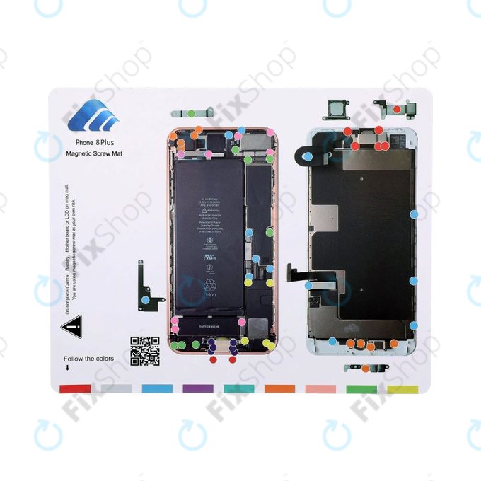 Magnetska podloga za vijke za iPhone 8 Plus