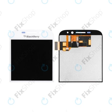 Blackberry Classic Q20 - LCD zaslon + zaslon osjetljiv na dodir (bijeli)