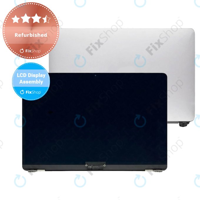 Apple MacBook Air 13" A2179 (2020) - LCD zaslon + prednje staklo + kućište (Silver) Refurbished