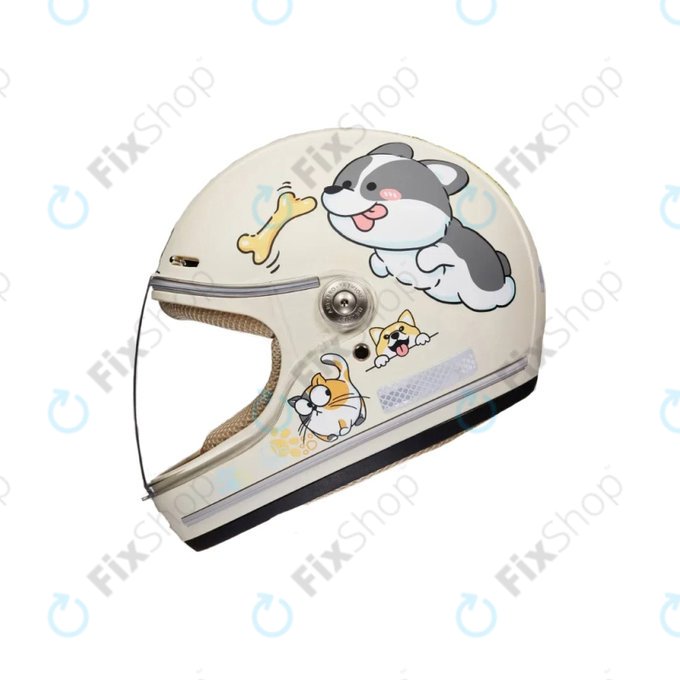 Dječja kaciga za električni romobil i bicikl (46–52 cm) (Dog)