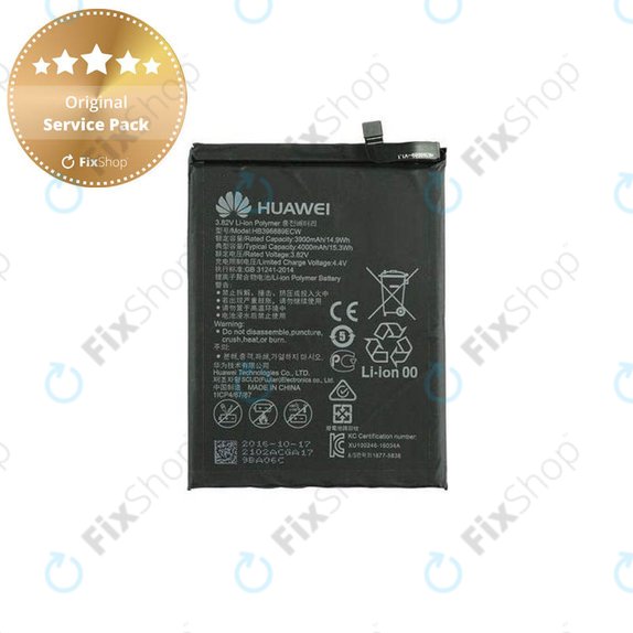 Huawei Mate 9 MHA-L09, Mate 9 Pro LON-L29, P40 Lite E - Baterija HB396689ECW 3900mAh - 24022291, 24022102