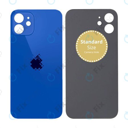 Apple iPhone 12 - Stražnje staklo kućišta (plavo)