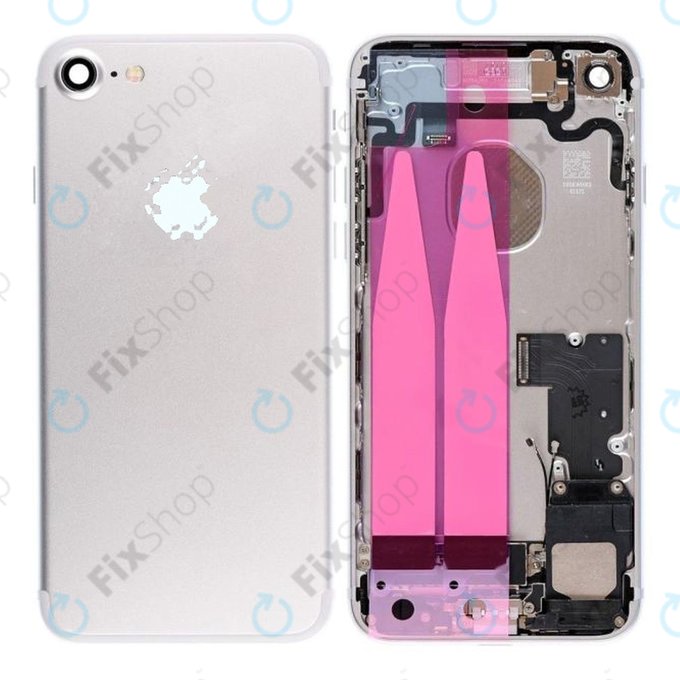 Apple iPhone 7 - Stražnje Maska s malim dijelovima (srebrno)