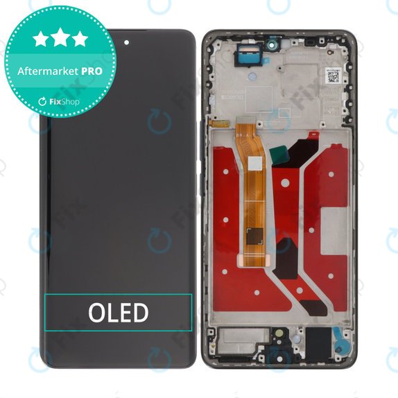 Honor Magic7 Lite - LCD zaslon + zaslon osjetljiv na dodir + okvir (Black) OLED