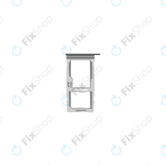 LG Velvet 5G - SIM ladica (Aurora bijela) - ABN76519601 Genuine Service Pack