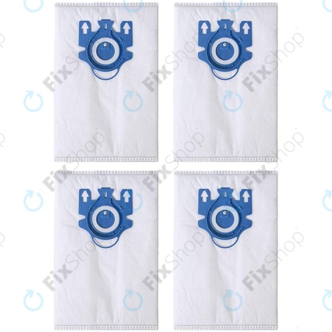 Vrećica za prašinu, 4 kom za Miele Classic C1, Complete C2, Complete C3, S2, S5, S8, S 400i - S 858