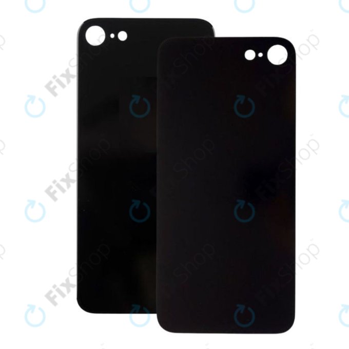 Apple iPhone SE (2. generacija 2020.) - Stražnje staklo kućišta (crno)