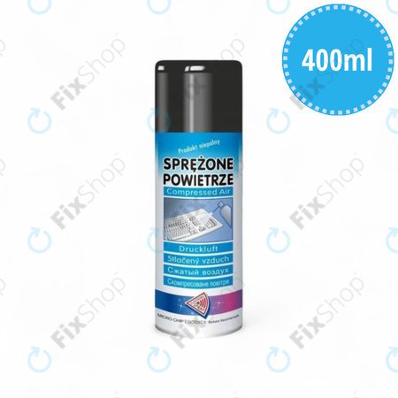 Komprimirani zrak, nezapaljiv, 400 ml, sprej