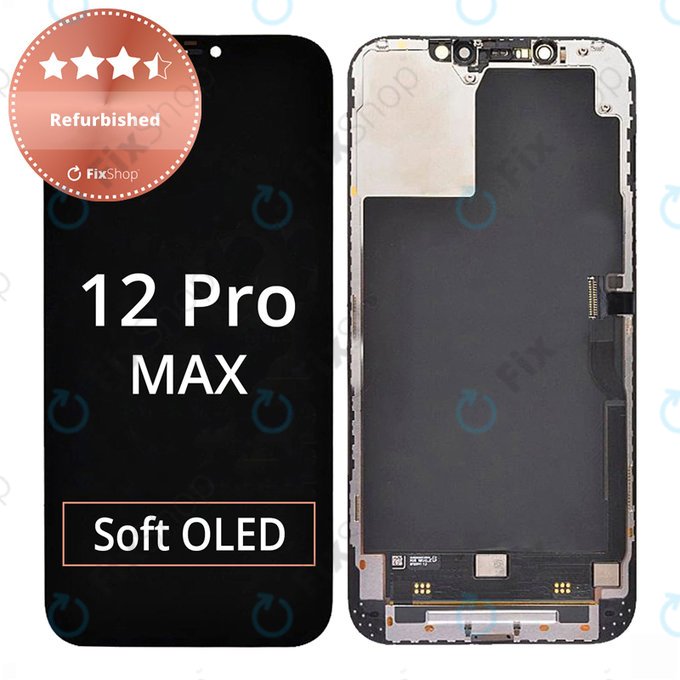 Apple iPhone 12 Pro Max - LCD zaslon + zaslon osjetljiv na dodir + okvir Refurbished