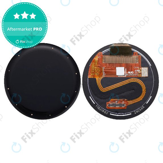 OLED zaslon + dodirno staklo bez okvira (Black) za Garmin Venu 3S 41mm