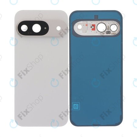 Google Pixel 9 - Poklopac baterije komplet (Porcelain)