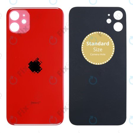 Apple iPhone 11 - Stražnje staklo kućišta (crveno)
