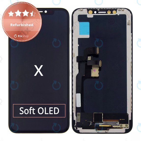 Apple iPhone X - LCD zaslon + zaslon osjetljiv na dodir + okvir Refurbished
