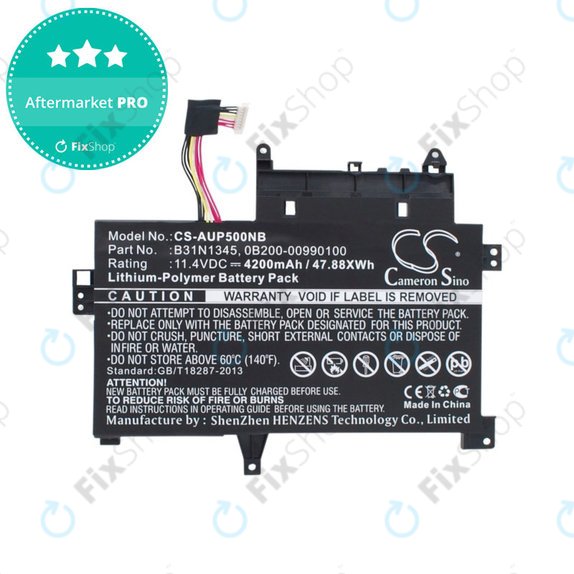 Baterija za Asus Transformer, 4200mAh, Li-Pol, 11.4V, B31N1345, HQ
