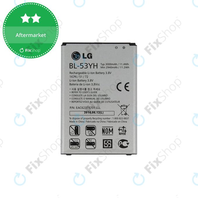 LG G3 D855 - Baterija BL-53YH 3000mAh