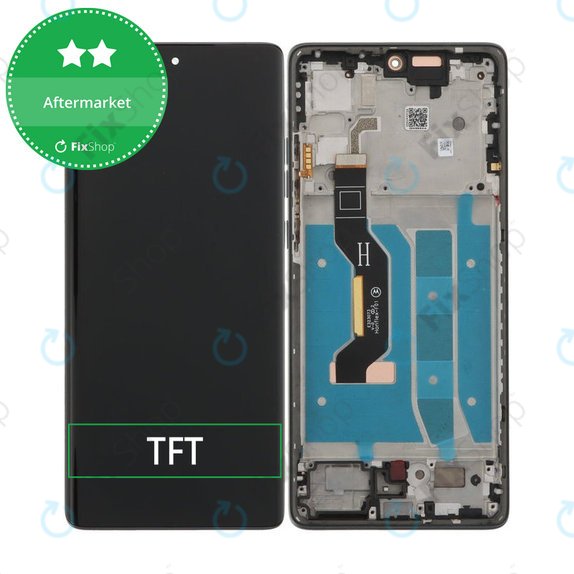 Motorola Moto G85 5G XT2427-3 - LCD zaslon + zaslon osjetljiv na dodir + okvir (Urban Grey) TFT