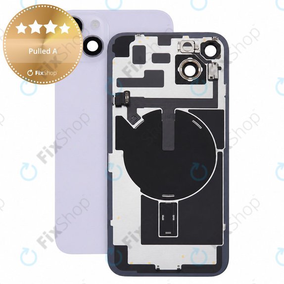 Staklo stražnjeg kućišta za iPhone 14 Plus, Purple, Pulled A