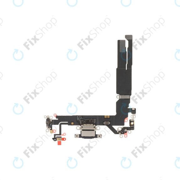 Apple iPhone 17 - Konektor za punjenje + Flex kabel (Black)