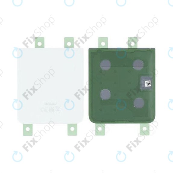 Samsung Galaxy Z Flip 4 F721B - Poklopac baterije B/G (bijeli) - GH82-29654F Originalni servisni paket