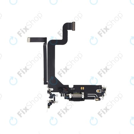Apple iPhone 14 Pro Max - Konektor za punjenje + Flex kabel (Space Black)
