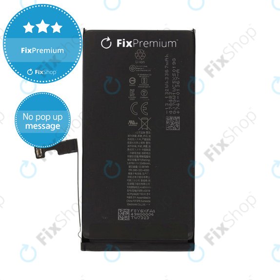 Baterija za iPhone 15, 3367mAh, DIAGNOSTIC
