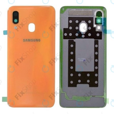 Samsung Galaxy A40 A405F - Poklopac baterije (koraljni) - GH82-19406D Originalni servisni paket