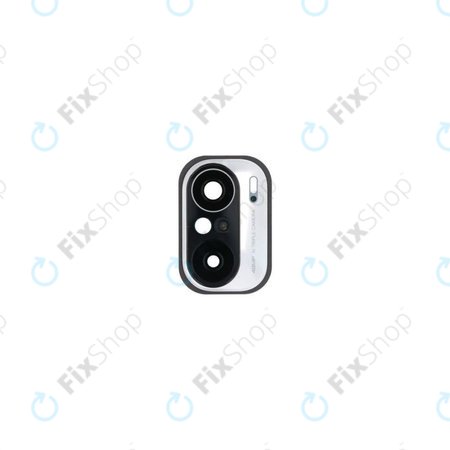Xiaomi Poco F3 - Leća stražnje kamere + okvir (Arctic White)