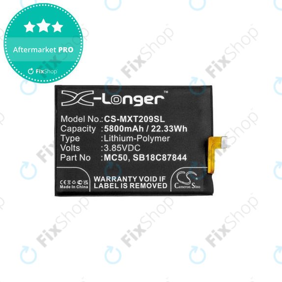 Motorola Moto G9 Power, G60 XT2135- Baterija MC50 5800mAh HQ