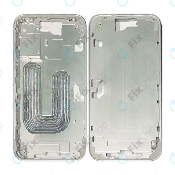 Apple iPhone 16 Plus - Srednji okvir + Tipke za uključivanje + Glasnoću (White)