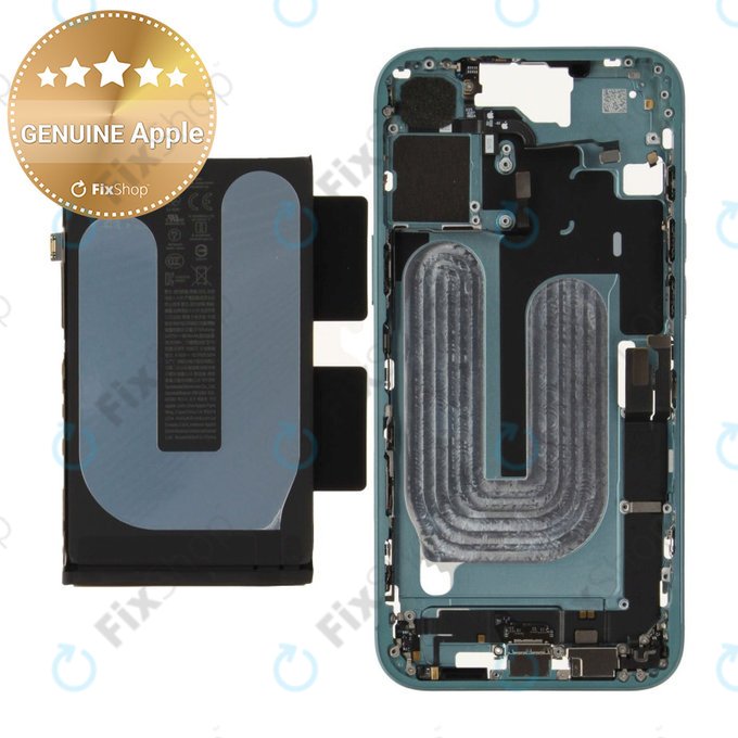 Srednji okvir s baterijom za iPhone 16 Plus | Green | ZD076-00688 | Genuine Apple