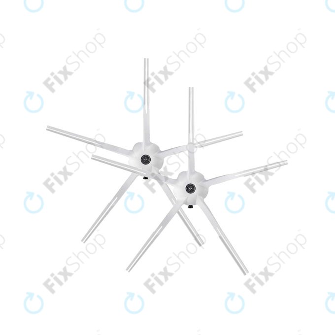 Xiaomi Roborock S4, S5 Max, S6, S6 MaxV, S6 Pure, S7, S7+, S7 MaxV, S7 Pro Ultra, Q7 Max, Q7 Max+, T7S Plus, E4, E5, T4, T6, Xiaowa E3 - Bočna četka (bijela) ) - 2 kom