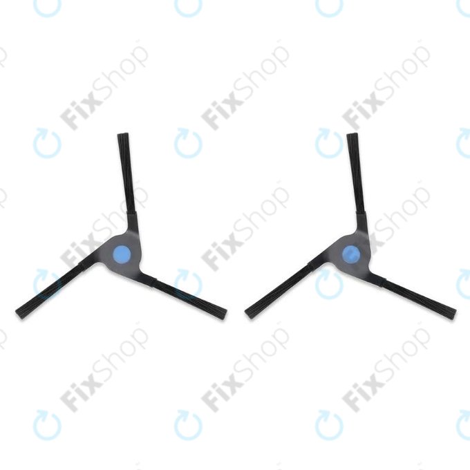 Ecovacs Deebot X2-series - Bočna četka (Crna) - 2kom