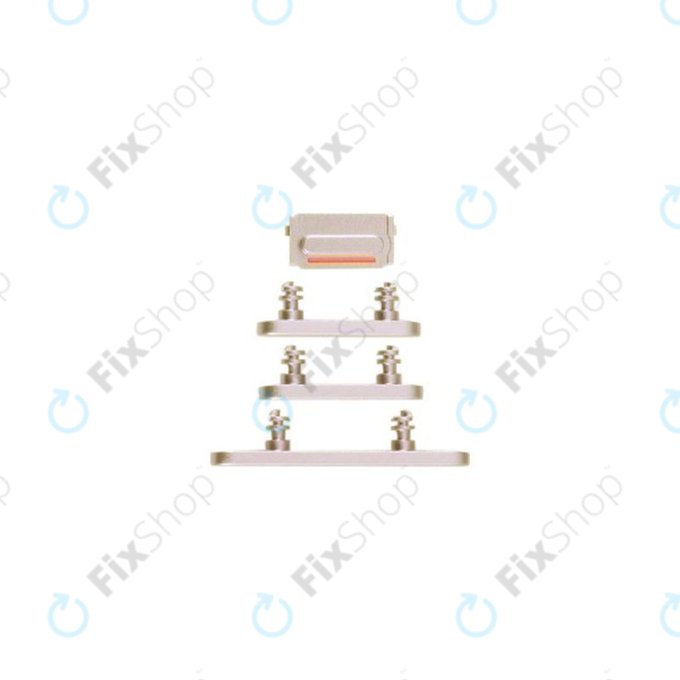 Apple iPhone 14 Pro Max - Bočne tipke (zlato)