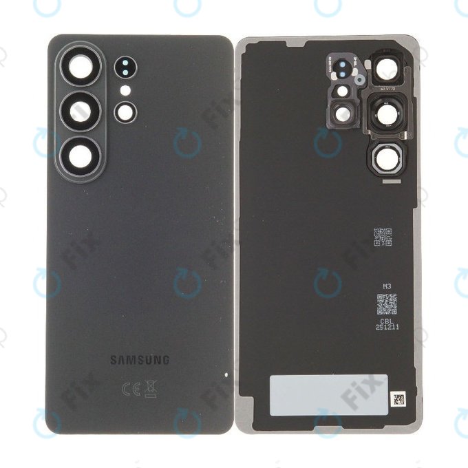 Poklopac baterije za Samsung S26 Ultra, Black, GH82-38884A, Genuine Service Pack