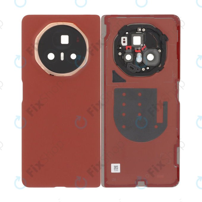 Honor Magic V3 - Poklopac baterije komplet (Reddish Brown)