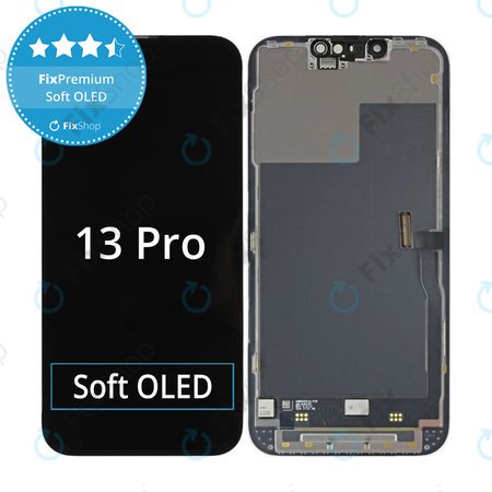 Apple iPhone 13 Pro - LCD zaslon + zaslon osjetljiv na dodir + okvir Soft OLED FixPremium