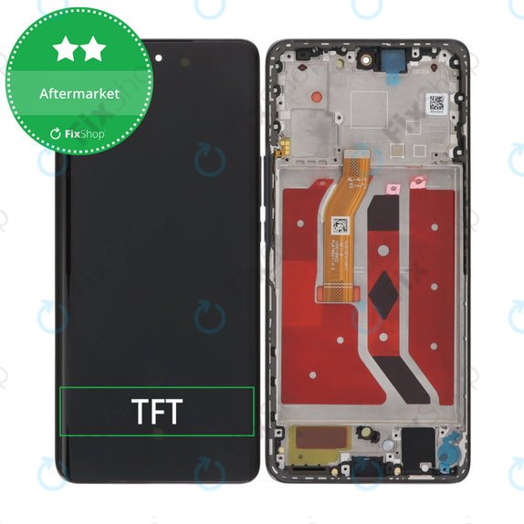 Honor Magic6 Lite - LCD zaslon + zaslon osjetljiv na dodir + okvir (Midnight Black) TFT