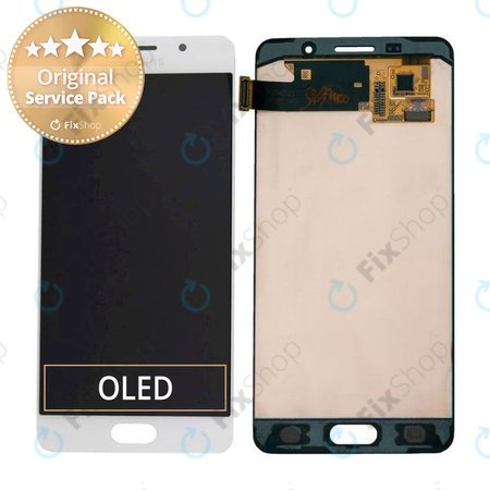 Samsung Galaxy A5 A510F (2016) - LCD zaslon + zaslon osjetljiv na dodir (bijeli) - GH97-18250A Originalni servisni paket