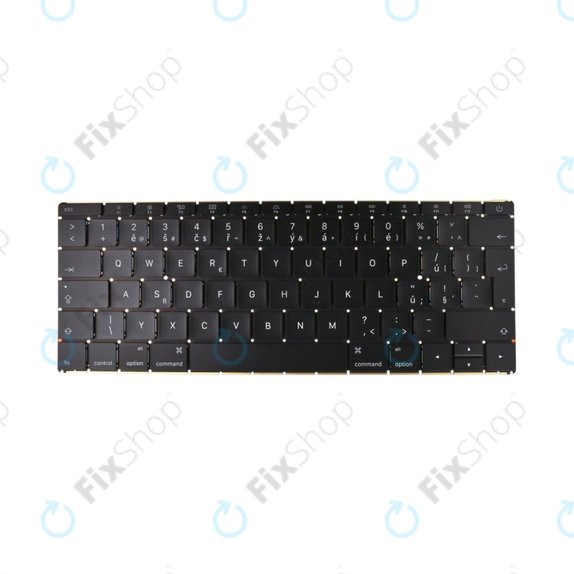 Apple MacBook Pro 13" A1708 (Late 2016 - Mid 2017) - Tipkovnica CZ