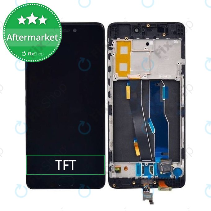 Xiaomi Mi 5s - LCD zaslon + zaslon osjetljiv na dodir + okvir (Black) TFT