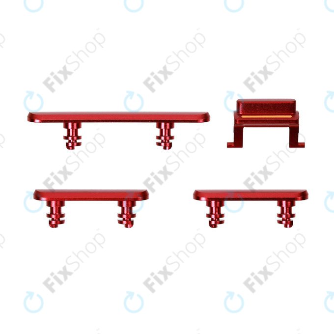 Apple iPhone 11 - Bočni gumbi (crveni)