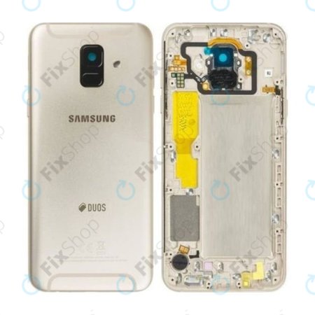 Samsung Galaxy A6 A600 (2018) - Poklopac baterije (zlato) - GH82-16423D Originalni servisni paket