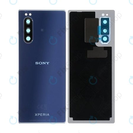 Sony Xperia 5 - Poklopac baterije (plavi) - 1319-9509 Originalni servisni paket