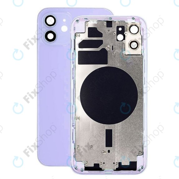 Apple iPhone 12 - Stražnje Maska (ljubičasto)