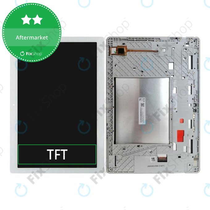 Lenovo Tab M10 TB-X505 - LCD zaslon + zaslon osjetljiv na dodir + okvir (White) TFT