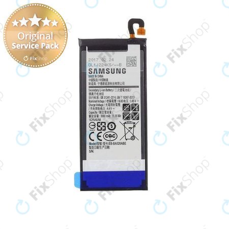 Samsung Galaxy A5 A520F (2017), J5 J530F (2017) - Baterija BA520ABE 3000mAh - GH43-04680A Genuine Service Pack