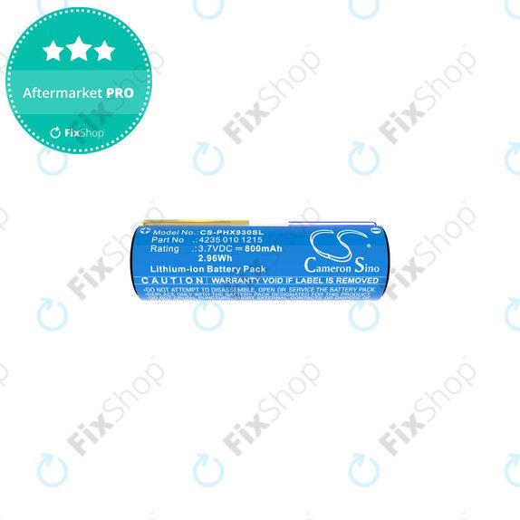 Baterija za Oral-B Genius X, Smart 6000, Philips Diamondclean, Easyclean, 800mAh, Li-Ion, 3.7V, 4235 010 13068, HQ